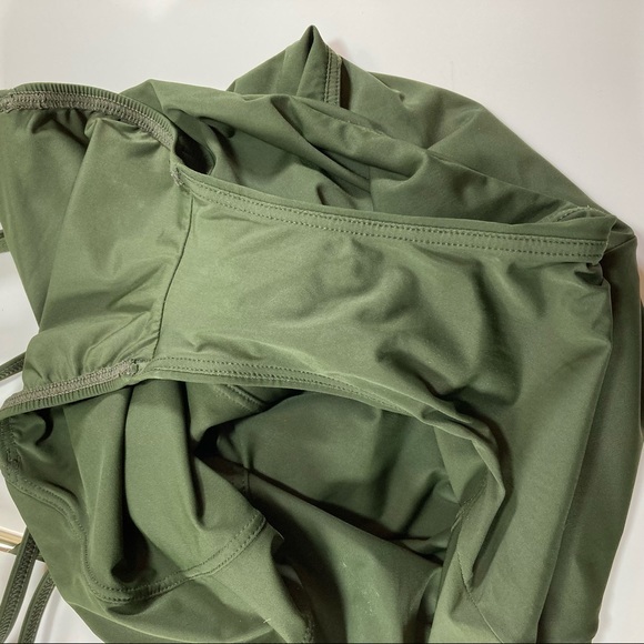 Amoressa Olive Color My World Diana One Piece Swimsuit size 10 - Picture 10 of 13